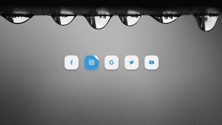 Social Media Buttons with Amazing  Hover Animation Using Only Html and Css