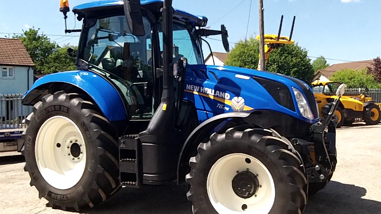 New Holland T6.175 AC *Test mit den neuen LKW Hupen* 