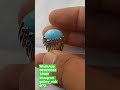 انگشتر زرگری مهدی فیروزه نقره