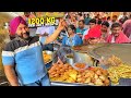 Desi jatt indian street food nashta  sher e punjab dal makhan burj khalifa samosa dal kachodi