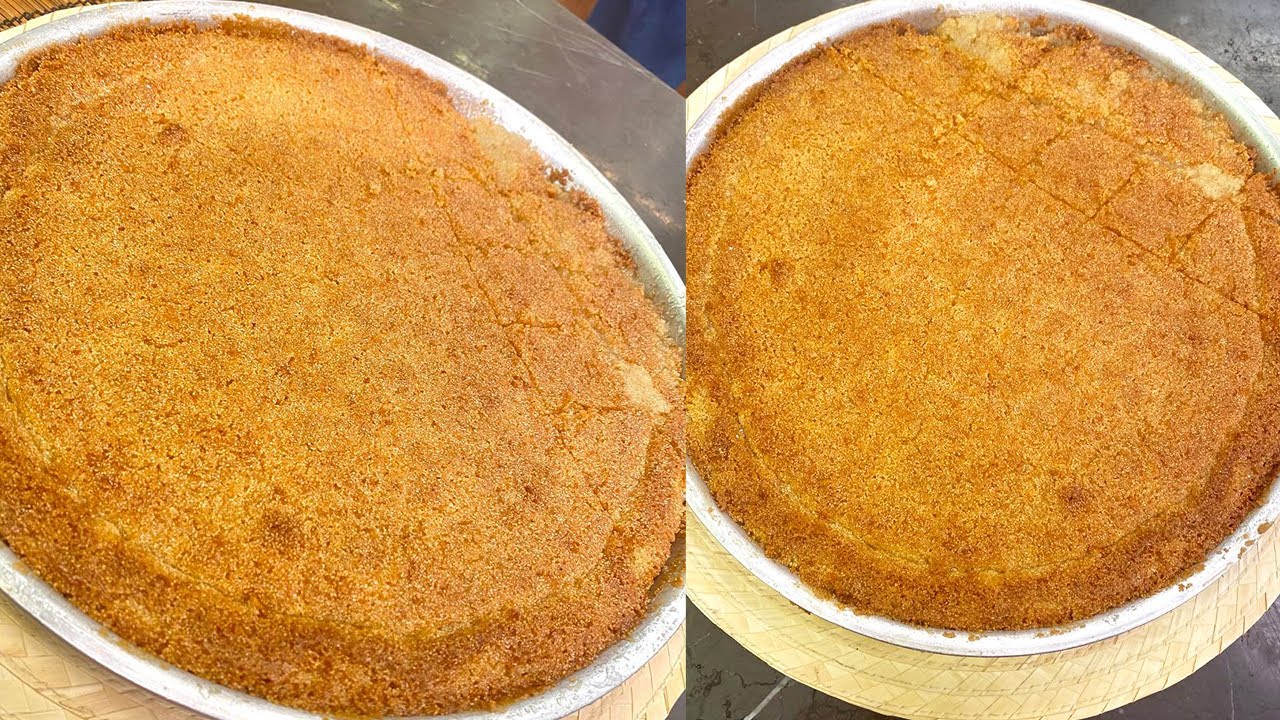 طريقة عمل بسبوسة | المطعم مع الشيف محمد حامد