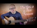 The girl is a real treasure | Guitar Cover | נערה ממש אוצר