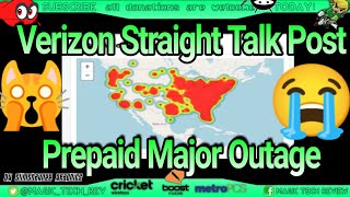 Verizon Straight Talk Total Network Down Major Outages!!!