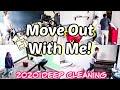 Move Out & Clean With Me 2020 |  Whole House Deep Cleaning Motivation