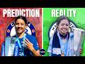 Reacting to OUR 25/26 WSL Predictions!