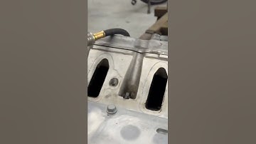 Cleaned up Junkyard 5.3 LS compression test before the swap