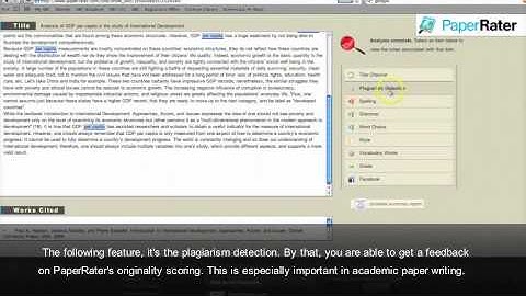Using PaperRater.com to Review Papers