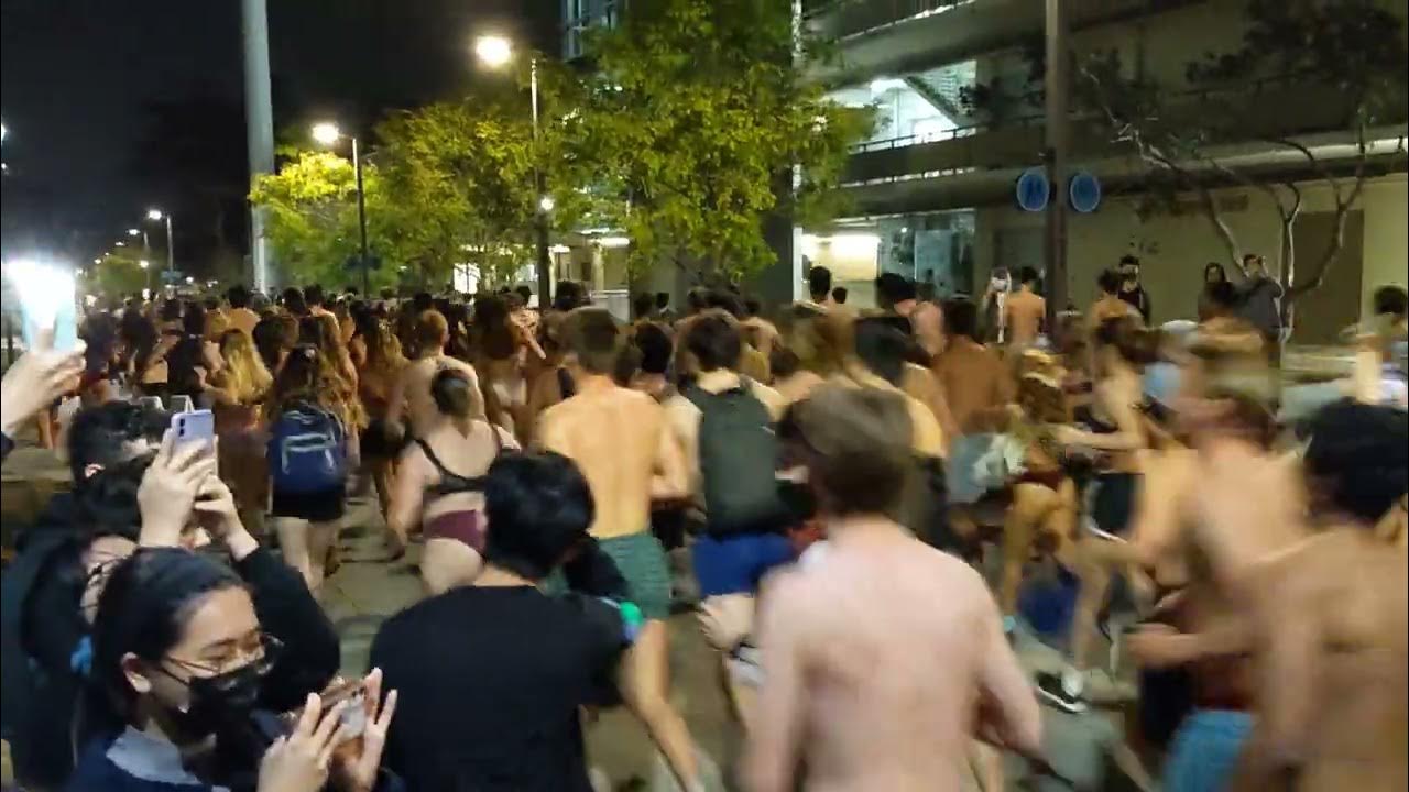 UCSD undie run WI22 (at Revelle Plaza) YouTube