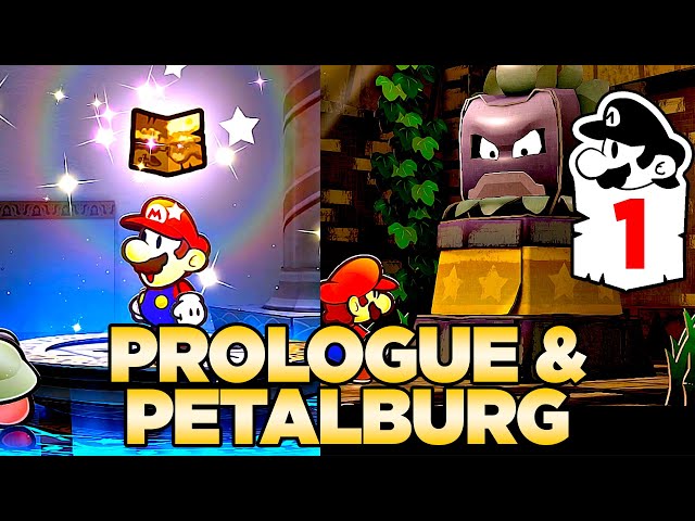 PAPER MARIO RPG & あつまれ どうぶつの森 Searching Petal Meadows - Paper Mario: The Thousand-Year
