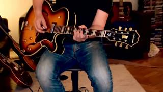 Video thumbnail of "1966 Epiphone "Broadway" (with flatwound strings), Part1"
