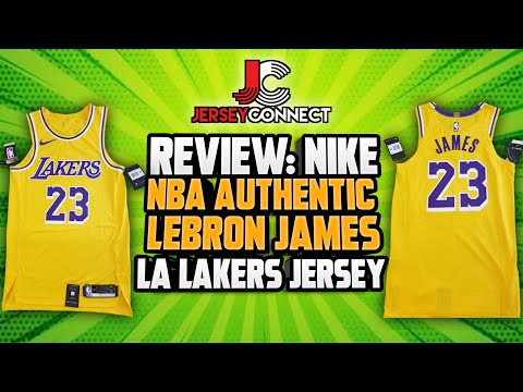Authentic LeBron James Nike Statement Lakers Swingman Jersey 48 L