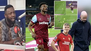 KUDUS PUSHING WEST HAM WITH 3 TECHNIQUES, HERES HOW..., MANCHESTER UNITED NOT HAVING STYLE OF......