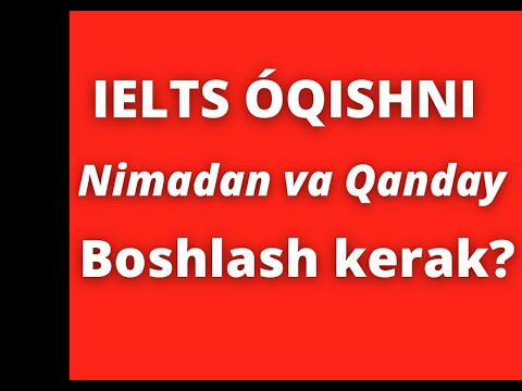 Video: Urush Inshoini Qanday Boshlash Kerak