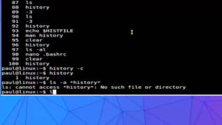 How to clear command line history in Linux Shell terminal
