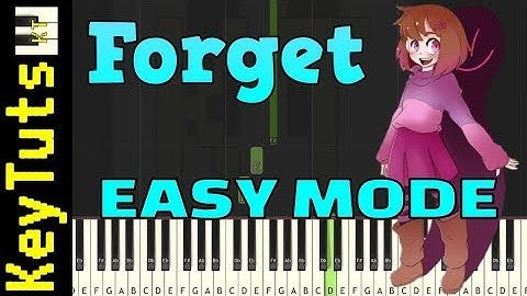 Learn to Play Forget from Glitchtale (Undertale AU) - Easy Mode