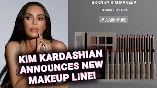 Kim Kardashian Announces New Makeup Line!