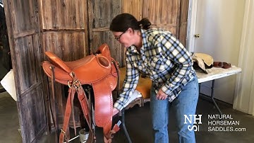 How to change your fenders on a western saddle.