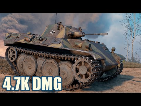 Видео: VK 16.02 Leopard • НАСТРОЧИЛ 4.700 УРОНА )) World of Tanks