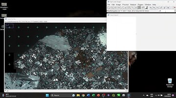 ImageJ Point Counting for Modal Mineralogical Compositions