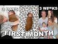 First Month With Newborn and 2 UNDER 2