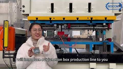 Real person explanation of junction box production line（customized）