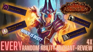 A Review of EVERY Random Ability Enchant on Project Ascension… | Season 7