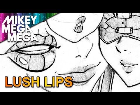 How To Draw Lips For Manga Anime Youtube