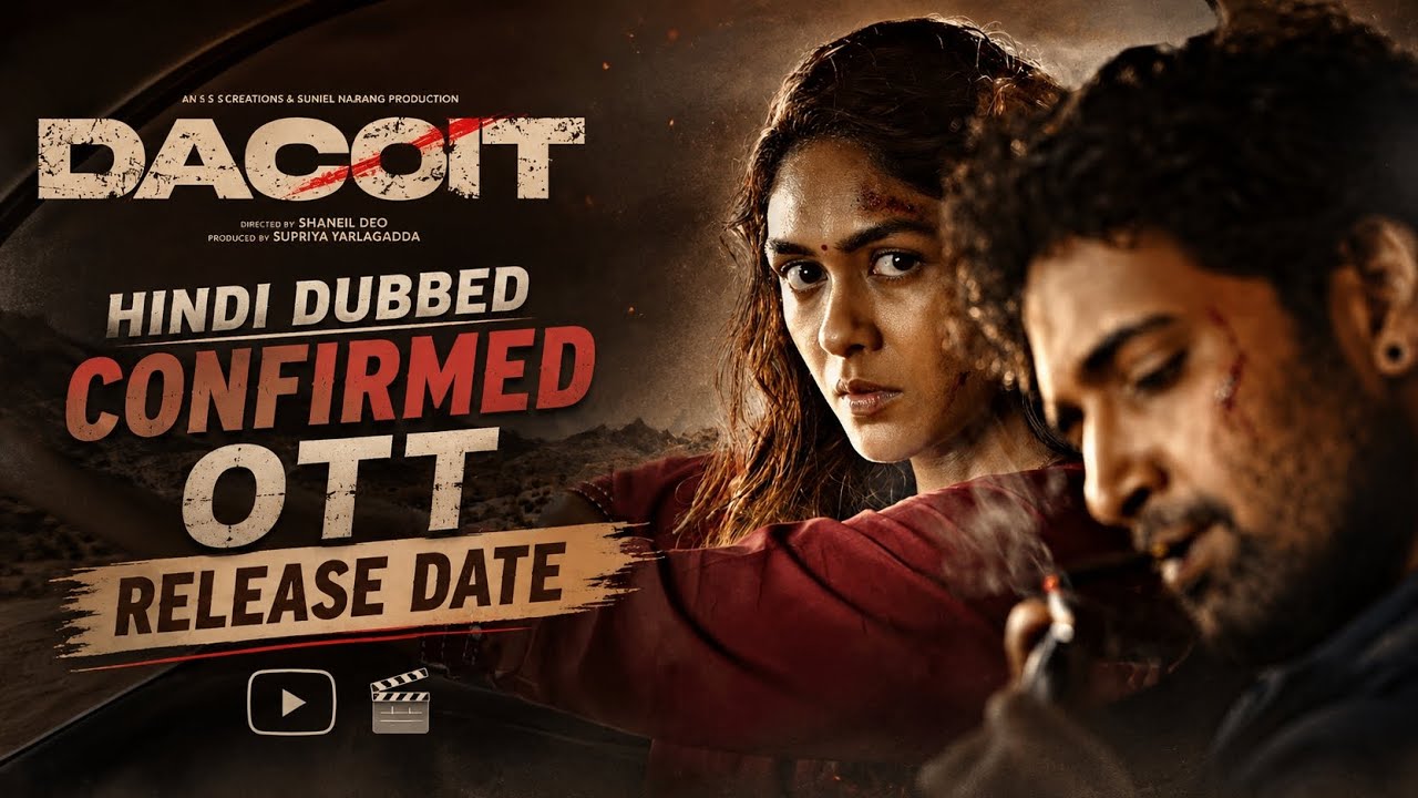 Dacoit Hindi Dubbed OTT Release Date|Dacoit Hindi OTT Release Date ...