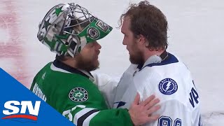 Lightning And Stars Shake Hands After Hard-Fought Stanley Cup Final Lightning And Stars Shake Hands After Hard-Fought Stanley Cup Final
