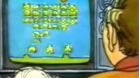 Atari VCS/2600 "Have You Played Atari Today” 1891 ad – Space Invaders "kids always win" (animatic)