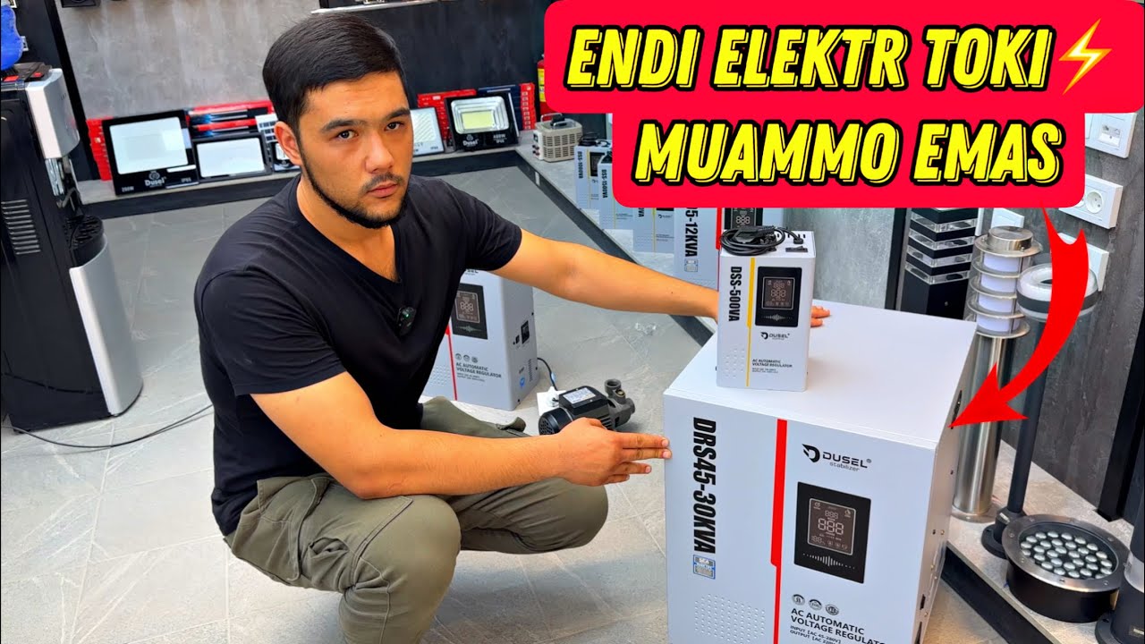 ENDI UYDA ELEKTR TOK MUAMMO EMAS
