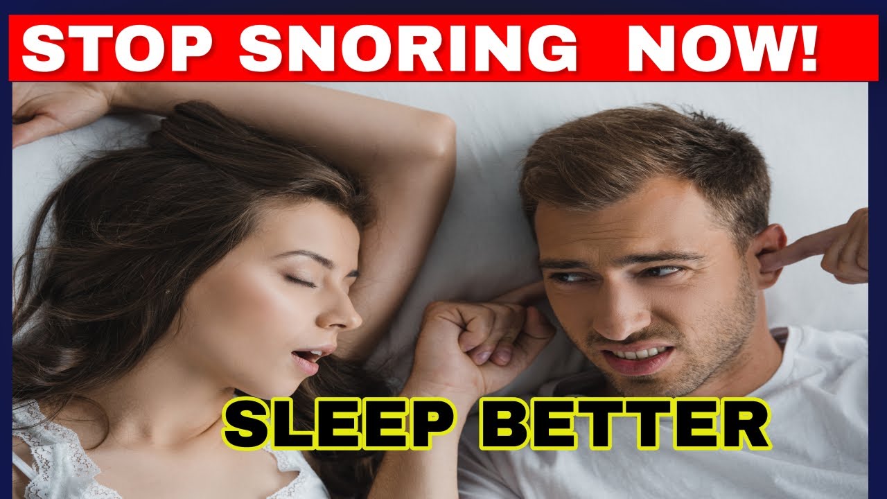 How to Stop Snoring NOW ! 3 Easy Steps to Silence Your Snores snoring