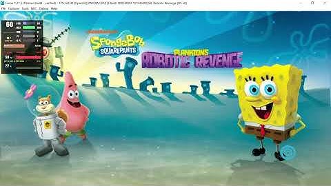 Cemu 1.21.5 | SpongeBob SquarePants: Plankton