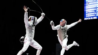 Itkin (USA) v Borodachev K. (ROC) [T16] | Fencing Men’s Foil Ind Highlights TOKYO 2020 Games