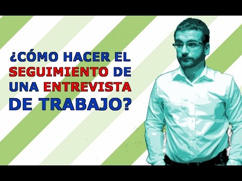 Cómo Hacer Un Seguimiento De La Programación De Una Entrevista