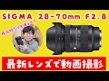 【動画撮影編】SIGMA 28-70mm F2.8 DG DN | Contemporary：AF速度やフォーカスブリージングをチェック！シグマの最新レンズは商品紹介でも使える？【実機レビュー】
