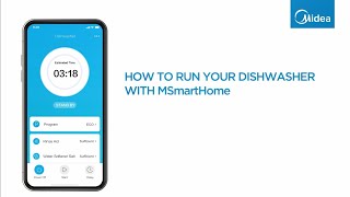 #MSmartHome: How To Choose Programs And Functions For Your Midea Dishwasher | Tutorial screenshot 5