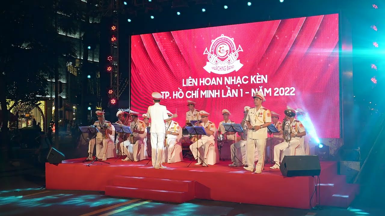 Đội quân nhạc Quân Đoàn 4 - Liên hoan nhạc kèn TP. Hồ Chí Minh lần 1 năm 2022
