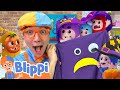 Blippi Makes a Halloween Costume with @Minibods | BRAND NEW! | Educational Videos for Kids