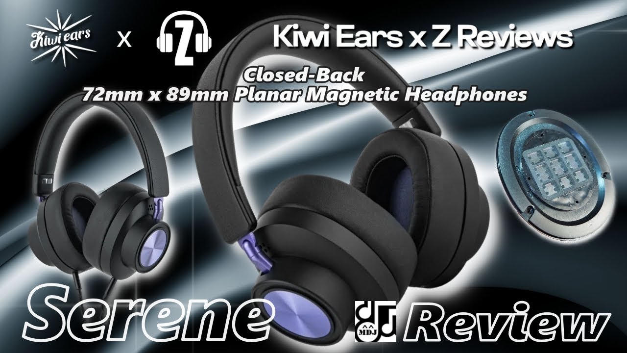 Quiet and powerful, closed-back planar magnetic headphones [Kiwi