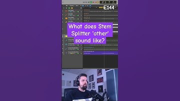 Logic Pro Stem Splitter is half decent #logicprotips #logicpro #insidethemix