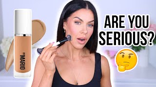 MAKEUP BY MARIO SURREAL SKIN FOUNDATION REVIEW + WEAR TEST!  THESE RESULTS ARE INTERESTING...