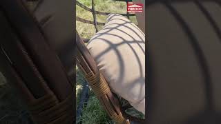 Подвесное кресло - отличное решение для отдыха на природе