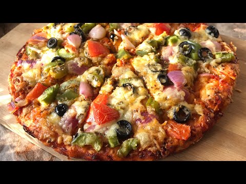 video pizza recipe veg pizza recipe, Worldwide Recipes pizza recipe veg pizza recipe