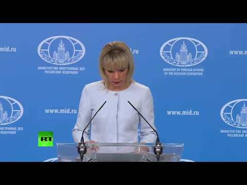 Maria Zakharova holds weekly briefing in Moscow