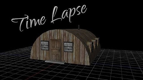 Spacedraw Tutorial (WW2 Nissen Hut)
