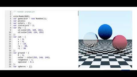Raytraced Animation Khan Academy