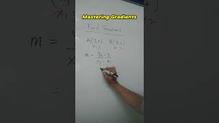 Celebrity Mastering Gradients: Simple Trick to Find Slope. #shorts Profile