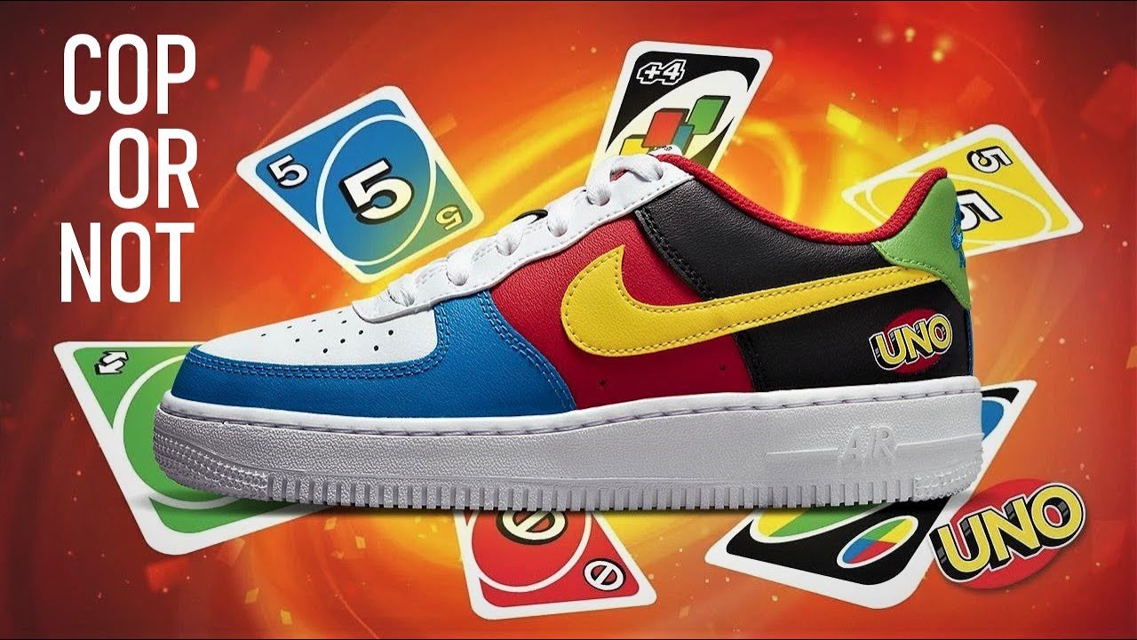 COP OR NOT: UNO x Nike Air Force 1 - YouTube