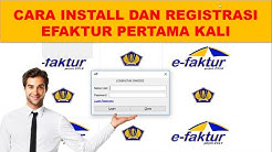 cara install dan registrasi efaktur pertama kali - Durasi: 7.20. 